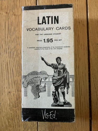 Schede vocabolario latino - schede,
