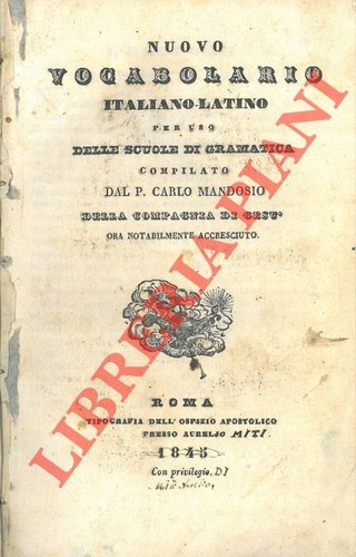 Mandosio carlo nuovo - carlo,