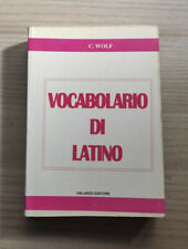 Vocabolario di Latino C. Wolf