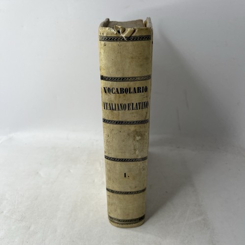 Vocabolario italiano latino - italiano,