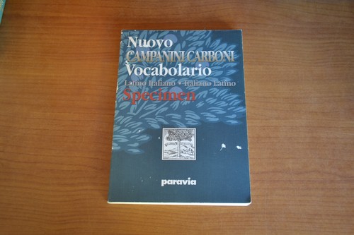 Nuovo vocabolario latino - vocabolario,