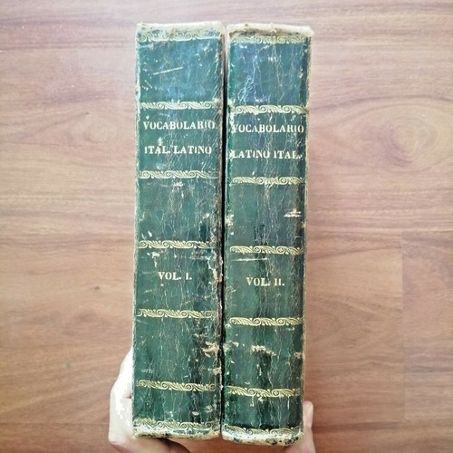 Vocabolario italiano latino - italiano,