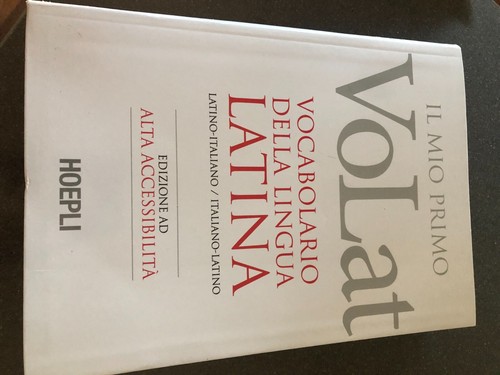 Vocabolario latino volat - di,