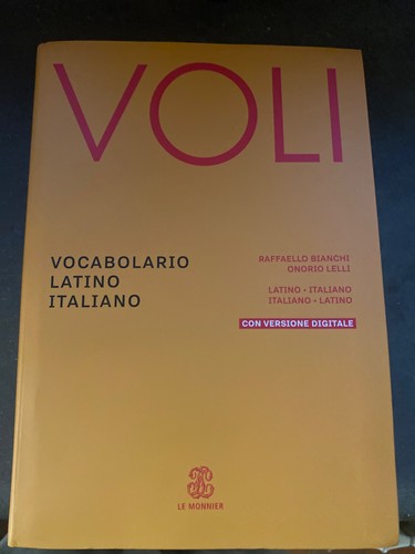 Voli vocabolario latino - voli,