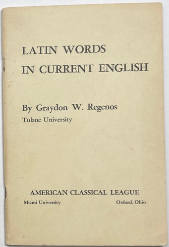 1960 latin words current - 1960,