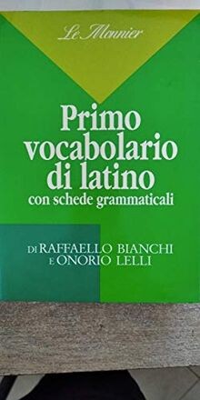 Primo vocabolario latino - vocabolario, di