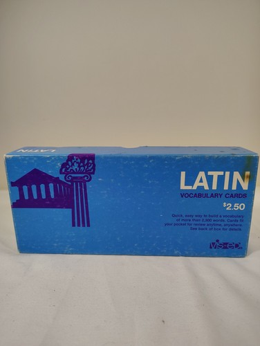 Vintage 1990 latin vocabulary - 1990,