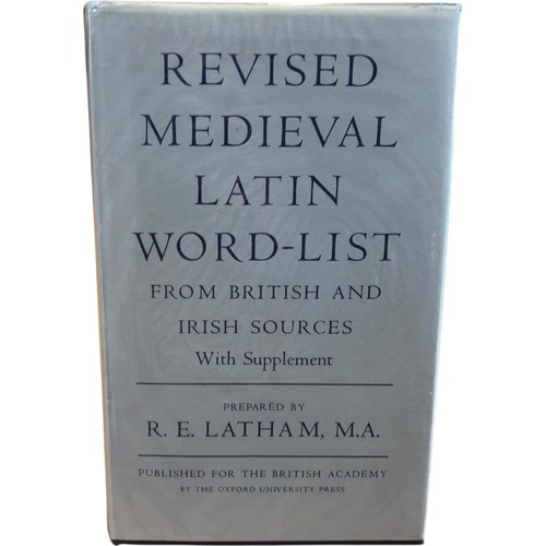 Revised medieval latin - revised,