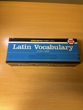 Sparknotes Study Cards Latin