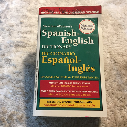 Merriam webster spanish - webster’s,
